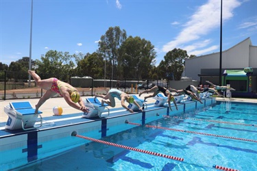 Outdoor pool