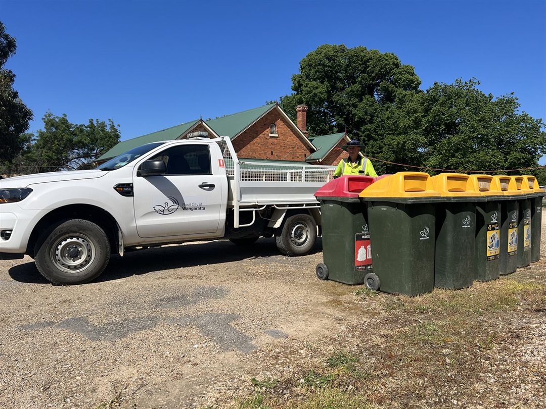 Event Bins Rural City of Wangaratta