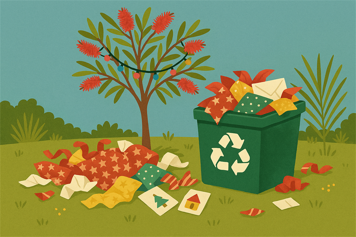 Native christmas graphic