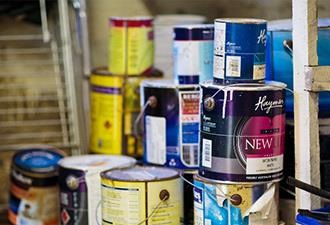 Paint tins
