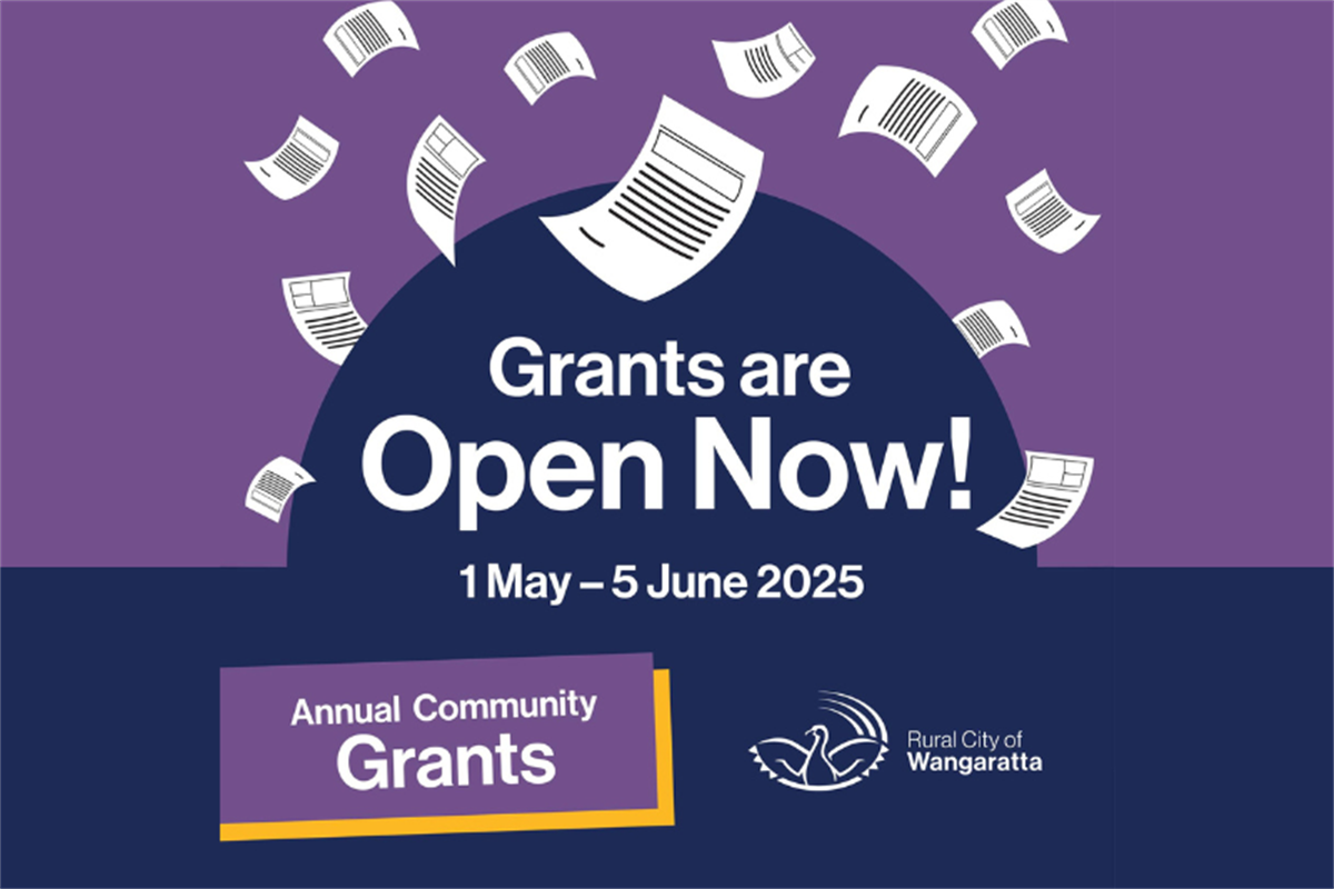 Annual Community Grants Program Opens Soon Rural City of Wangaratta