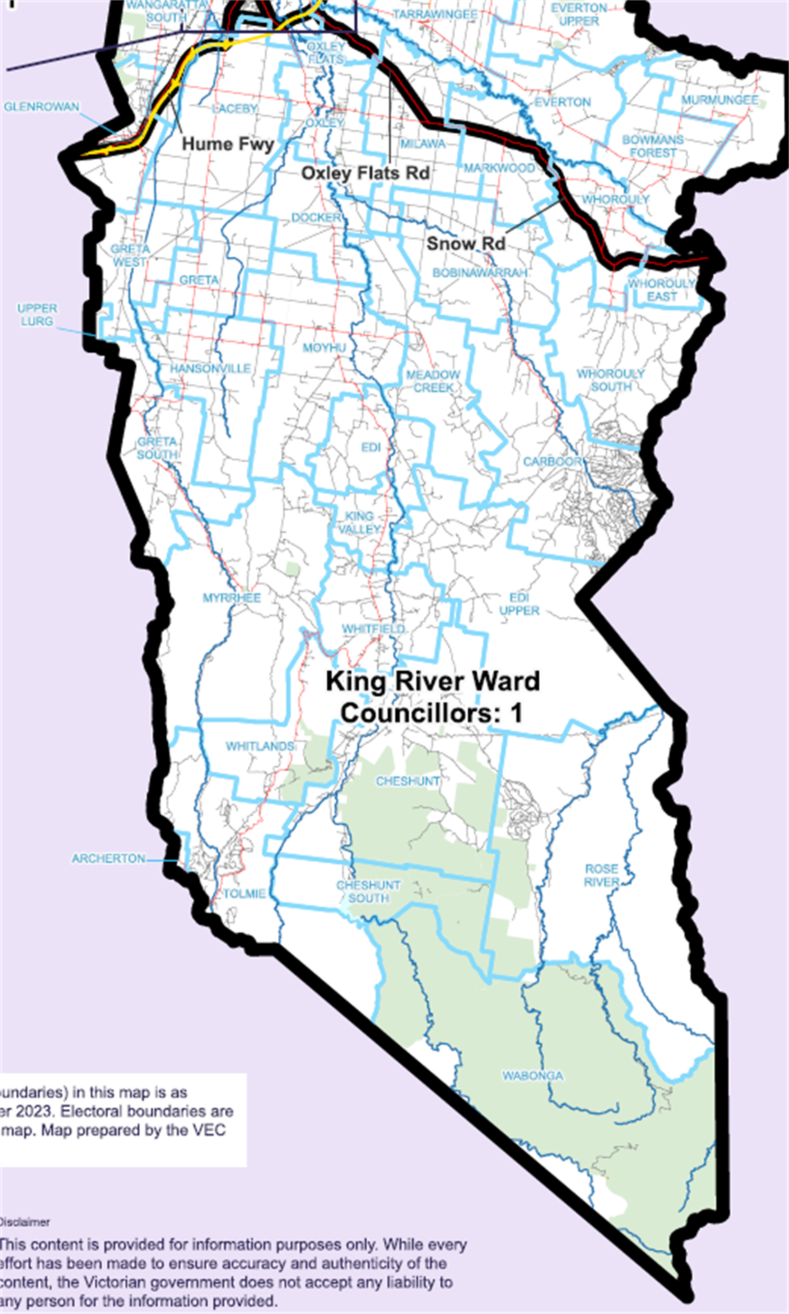 King River Ward