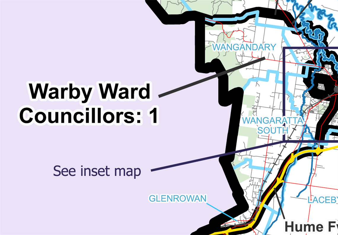 Warby Ward Map