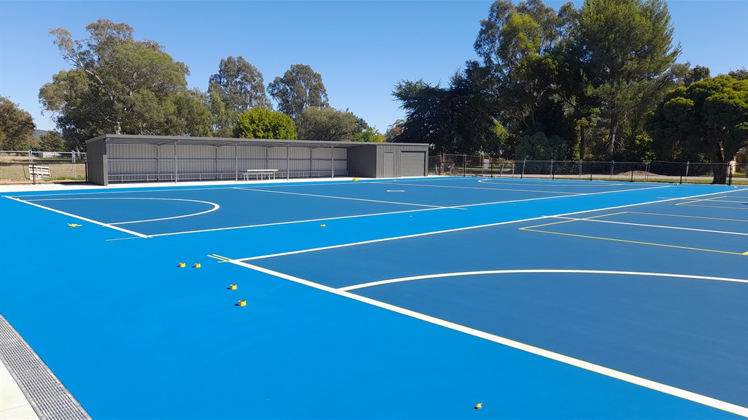 Whorouly Netball Courts Rural City of Wangaratta